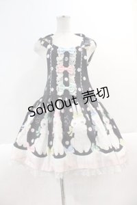 Angelic Pretty / マシュマロバニーサロペット  黒 I-25-03-02-027-AP-OP-HD-ZI