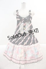 Angelic Pretty / MELODY TOYSサロペット(2014)  黒 I-25-03-02-029-AP-OP-HD-ZI
