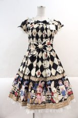 画像1: Angelic Pretty / Wonder Toyワンピース  黒 I-25-03-02-031-AP-OP-HD-ZI (1)