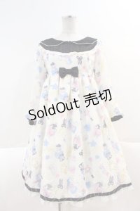 Angelic Pretty / Cosmetic Bunnyワンピース  アイボリー I-25-03-02-032-AP-OP-HD-ZI