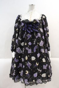 Angelic Pretty / Halloween Treatsワンピース  黒 I-25-03-02-033-AP-OP-HD-ZI