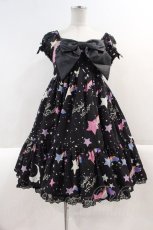 画像1: Angelic Pretty / Dream Skyワンピース  黒 I-25-03-02-034-AP-OP-HD-ZI (1)