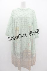 Jane Marple / Drawing room tunic dress  ミント I-25-03-05-061-JM-OP-HD-ZI