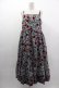 画像1: Jane Marple Dans Le Salon / Winter daisy strap dress  グレー I-25-03-05-062-JM-OP-HD-ZI (1)