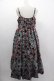 画像2: Jane Marple Dans Le Salon / Winter daisy strap dress  グレー I-25-03-05-062-JM-OP-HD-ZI (2)