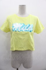 MILK / Sparkle MILK T  イエローＸ青 I-25-03-05-007-ML-TO-HD-ZI