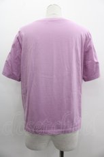 画像2: Jane Marple Dans Le Salon / Theme print T-shirt  ラベンダー I-25-03-05-008-JM-TS-HD-ZI (2)