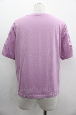 画像2: Jane Marple Dans Le Salon / Theme print T-shirt  ラベンダー I-25-03-05-008-JM-TS-HD-ZI