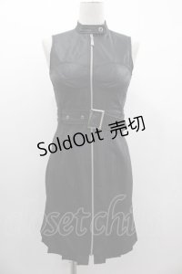 alice auaa / 切替タイトワンピース 3 黒 I-25-03-05-080-AA-OP-HD-ZI