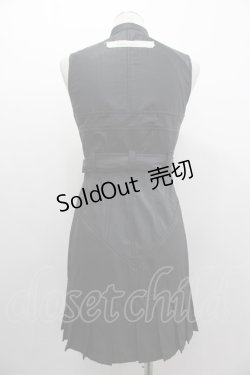 画像2: alice auaa / 切替タイトワンピース 3 黒 I-25-03-05-080-AA-OP-HD-ZI