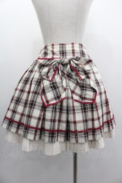 画像2: Angelic Pretty / タータンチェックレッスンスカート  アイボリーチェック I-25-03-05-083-AP-SK-HD-ZI