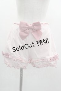 To Alice / ルームウェアシリーズかぼちゃパンツ  ピンク I-25-03-05-102-LO-PA-HD-ZI