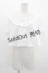 MILK / プチロックブラウス  白 I-25-03-05-003-ML-BL-HD-ZI