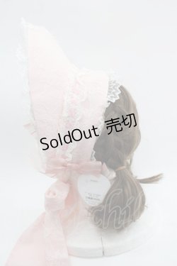 画像2: BABY,THE STARS SHINE BRIGHT / Collection Dollボンネット  ピンク I-25-03-08-038-BA-AC-HD-ZI