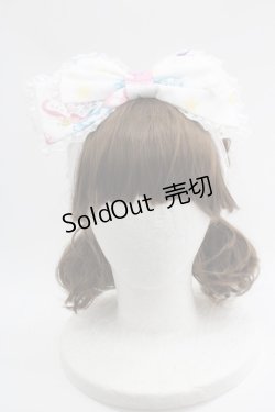 画像1: Angelic Pretty / HAT すやすやTOYSヘアバンド  白 I-25-03-08-045-AP-AC-HD-ZI