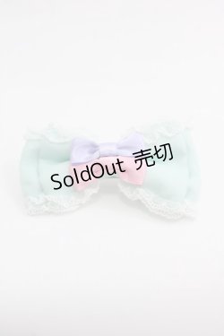 画像1: Angelic Pretty / カラフルリボンバレッタ  ミント I-25-03-08-047-AP-ZA-HD-ZI
