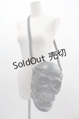 KILL STAR / Grave Digger Skull Handbag  黒 I-25-03-08-006-SL-BG-HD-ZI