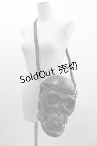 KILL STAR / Grave Digger Skull Handbag  黒 I-25-03-08-006-SL-BG-HD-ZI