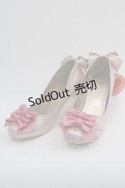 画像1: BABY,THE STARS SHINE BRIGHT / Marie Antoinette パンプス M ピンク I-25-03-08-080-BA-SH-HD-ZI