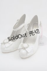 BABY,THE STARS SHINE BRIGHT / Heart Princessパンプス M オフ白 I-25-03-08-082-BA-SH-HD-ZI