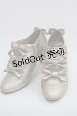 Angelic Pretty / Chelsea Ribbonブーティ M ゴールド I-25-03-08-086-AP-SH-HD-ZI