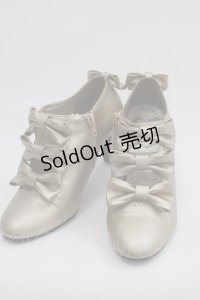 Angelic Pretty / Chelsea Ribbonブーティ M ゴールド I-25-03-08-086-AP-SH-HD-ZI
