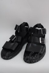 Dr.Martens （Getta Grip） / SHGRYPHON サンダル UK7 ブラック I-25-03-08-087-PU-SH-HD-ZI