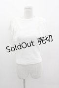 dazzlin / シフォン袖トップス  白 I-25-03-08-089-LO-TO-HD-ZI