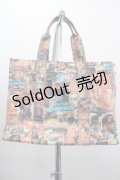 HYSTERIC GLAMOUR / パッチワークプリントビニールバッグ  ピンクＸ白Ｘ黒 I-25-03-08-009-PU-ZA-HD-ZI