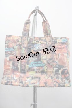 画像1: HYSTERIC GLAMOUR / パッチワークプリントビニールバッグ  ピンクＸ白Ｘ黒 I-25-03-08-009-PU-ZA-HD-ZI