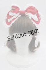 BABY,THE STARS SHINE BRIGHT / Bambi de la foret secrete 森の小さなプリンセス 柄リボンカチューシャ  エンジ I-25-03-08-013-BA-AC-HD-ZI