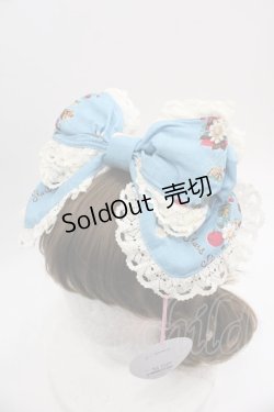 画像3: BABY,THE STARS SHINE BRIGHT / Bambi de la foret secrete 森の小さなプリンセス 柄リボンカチューシャ  ブルー I-25-03-08-017-BA-AC-HD-ZI