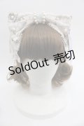 Angelic Pretty / Antoinette Decorationカチューシャ  アイボリー I-25-03-08-022-AP-AC-HD-ZI
