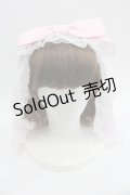Angelic Pretty / Angel Ribbonベールカチューシャ  ピンク I-25-03-08-028-AP-AC-HD-ZI