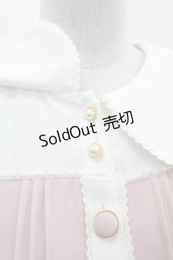 画像4: Amavel / チェック切り替えセーラー襟ワンピース  ピンクＸブラウンチェック I-25-03-12-053-CA-OP-HD-ZI