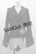 ALICE and the PIRATES / 獣使いのRicardo燕尾ジャケット  黒 I-25-03-12-071-PA-JA-HD-ZI