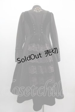 画像2: Ozz oneste / レースバッスルS＆刺繍ロングコート  ブラウン I-25-03-12-075-OO-CO-HD-ZI