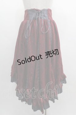 画像2: Ozz Croce / レースオーバースカート  赤 I-25-03-12-081-OO-SK-HD-ZI