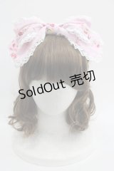 BABY,THE STARS SHINE BRIGHT / スローモーションブーケ〜あの日の私の想い〜柄　カチューシャ  ピンク I-25-03-12-105-BA-AC-HD-ZI