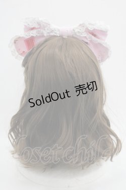 画像2: BABY,THE STARS SHINE BRIGHT / スローモーションブーケ〜あの日の私の想い〜柄　カチューシャ  ピンク I-25-03-12-105-BA-AC-HD-ZI
