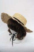 MILK / Mademoiselle HAT  ブラウンｘ黒 I-25-03-12-114-ML-AC-HD-ZI