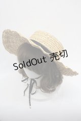 MILK / Mademoiselle HAT  ブラウンｘ黒 I-25-03-12-114-ML-AC-HD-ZI