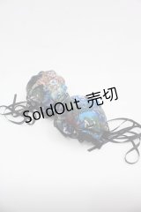 Qutie Frash / HATシニヨンカバー  青Ｘ黒 I-25-03-12-116-QU-AC-HD-ZI