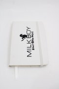 MILKBOY / ミニノート  白 I-25-03-12-119-MB-ZA-HD-ZI