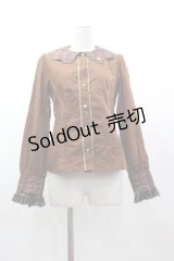 Angelic Pretty / Chocolaterieブラウス  ブラウン I-25-03-12-002-AP-BL-HD-ZI