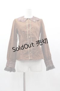Angelic Pretty / Chocolaterieブラウス  ブラウン I-25-03-12-002-AP-BL-HD-ZI