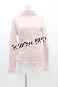 PINK HOUSE / カットソータートルプルオーバー L ピンク I-25-03-12-029-LO-TO-HD-ZI
