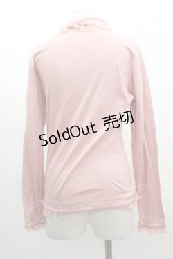 画像2: PINK HOUSE / カットソータートルプルオーバー L ピンク I-25-03-12-029-LO-TO-HD-ZI