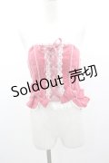 Angelic Pretty / エレガント別珍ビスチェ  ピンク I-25-03-15-082-AP-JA-HD-ZI