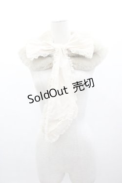 画像1: PINK HOUSE / ファーリボンティペット  ブラウンＸピンク I-25-03-15-086-LO-ZA-HD-ZT006